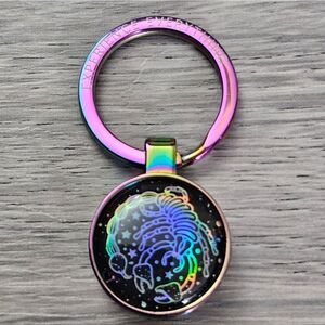 ZOX "SCORPIO" #81 HOROSCOPE iridescent ZOXLOX KEYCHAIN limited release